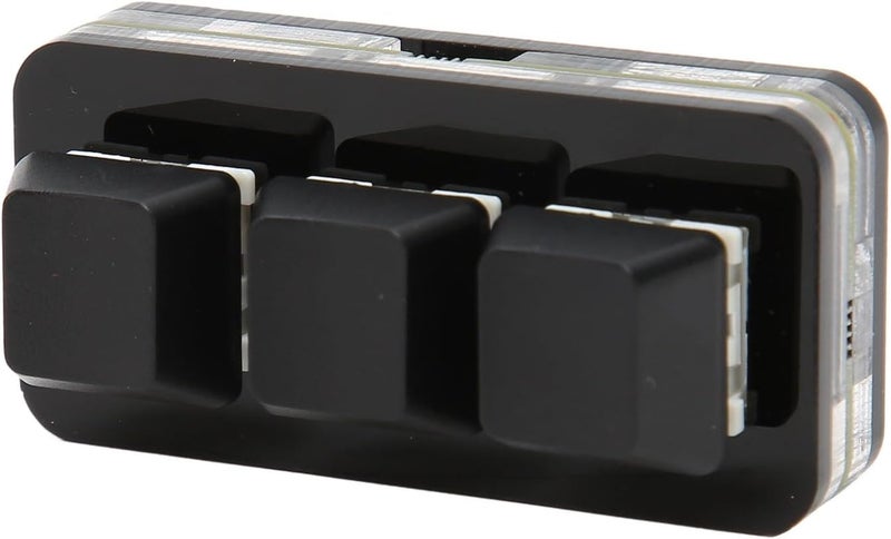 Mini USB Keyboard With RGB Backlight ABS Build For Gaming OSU Support Black - Image 1