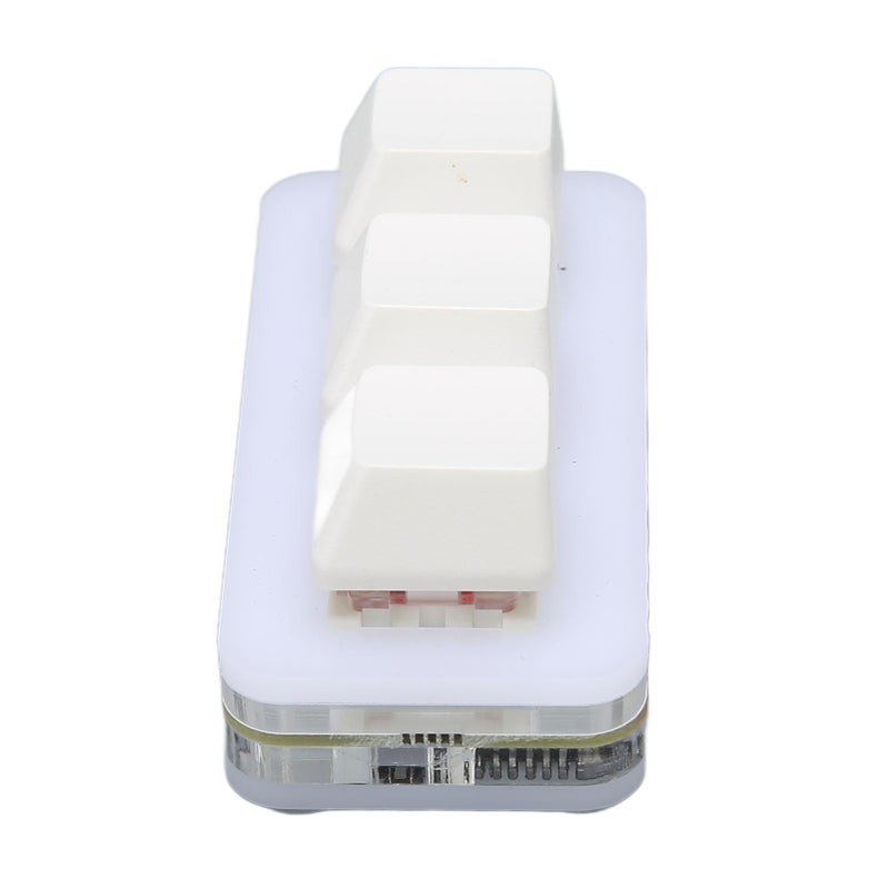 Mini USB Keyboard With RGB Backlight ABS Build For Gaming OSU Support Black - Image 3
