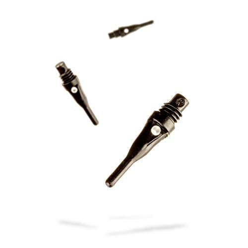 Viper Dart Accessory: Tufflex S.S. (Super Short) 2BA Thread Soft Tip Dart Points, Black, 1000 Pack - Image 4