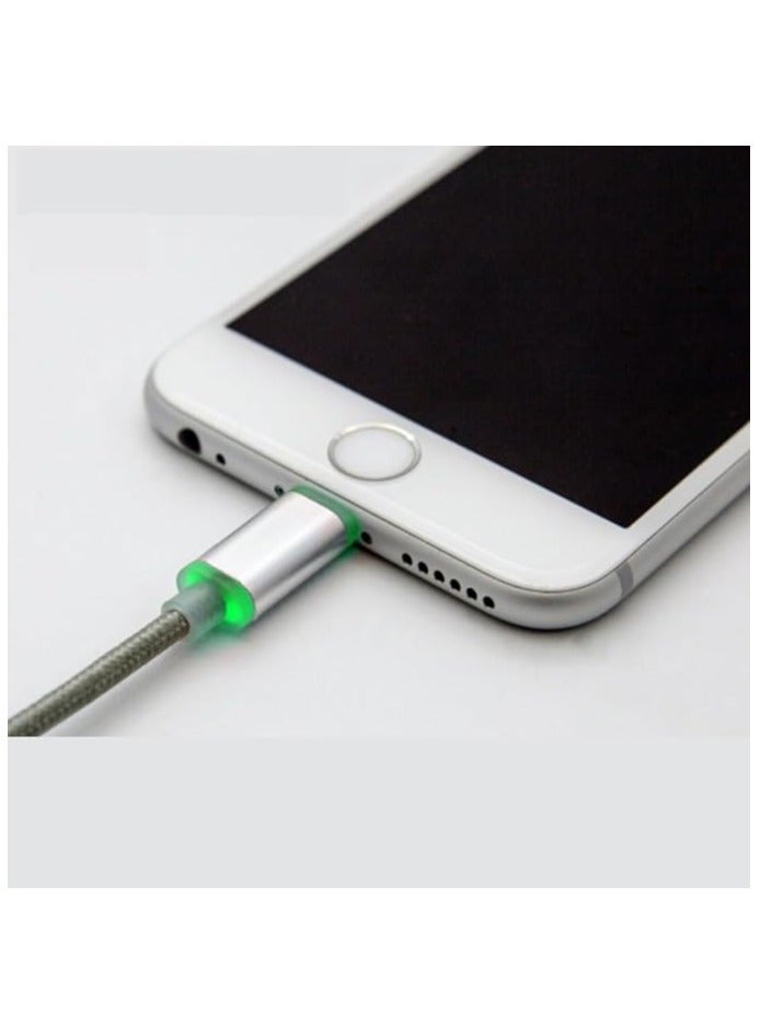 MERLIN SMART LED 1M CHARGING CABLE, FAST CHARGING, PREMIUM CONECTOR, MFI EDITION - Image 3