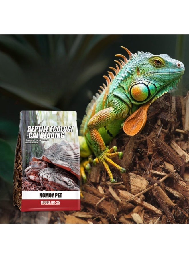 NOMOYPET NC-25 Reptile Ecological Bedding Substrate – 5L - Image 1