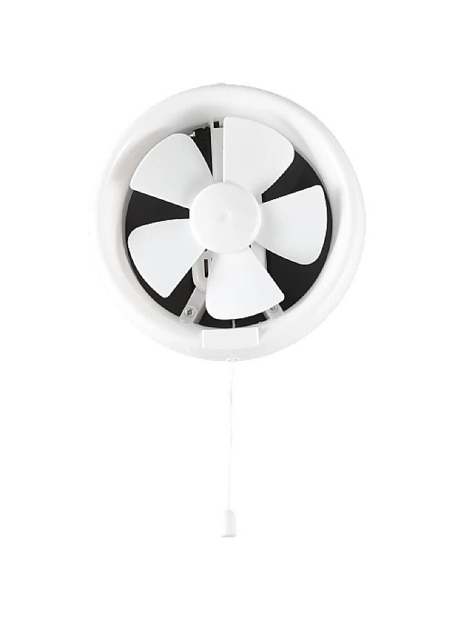 Anabia 6 Inch Round Exhaust Fan - AC 110V Dual Voltage Support - 15x15 cm - 18W Energy Efficient - High-Speed Ventilation for Kitchen & Bathroom - White Round Ceiling/Wall Fan - Image 2