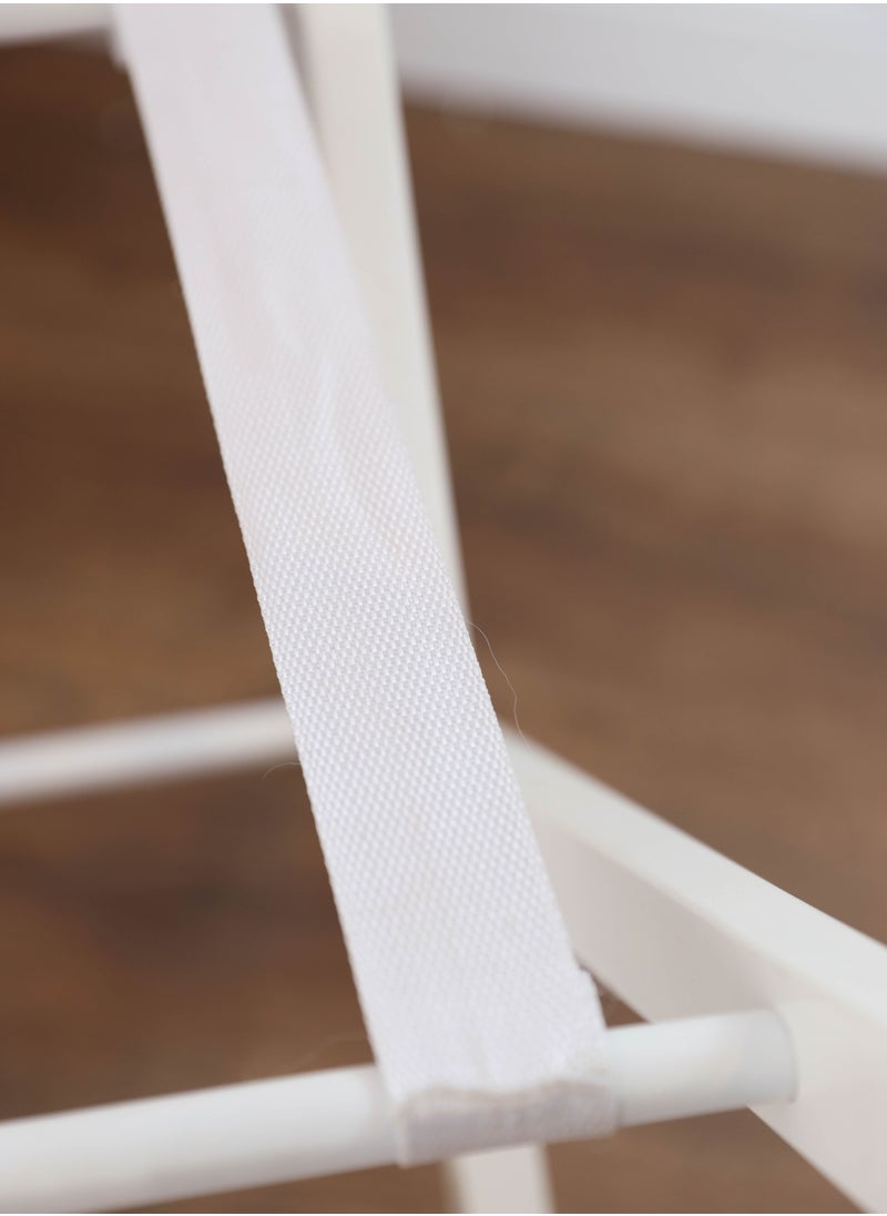 FUN MOMENT - Baby cradle Moses basket for babies with mosquito net with white holder - Image 1
