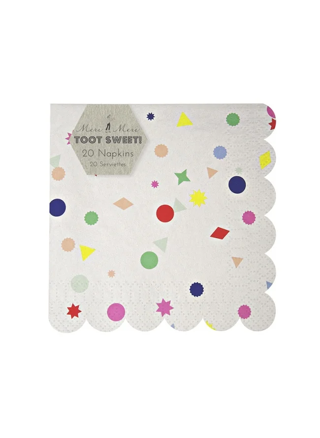 Meri Meri Toot Sweet Charms Small Napkin