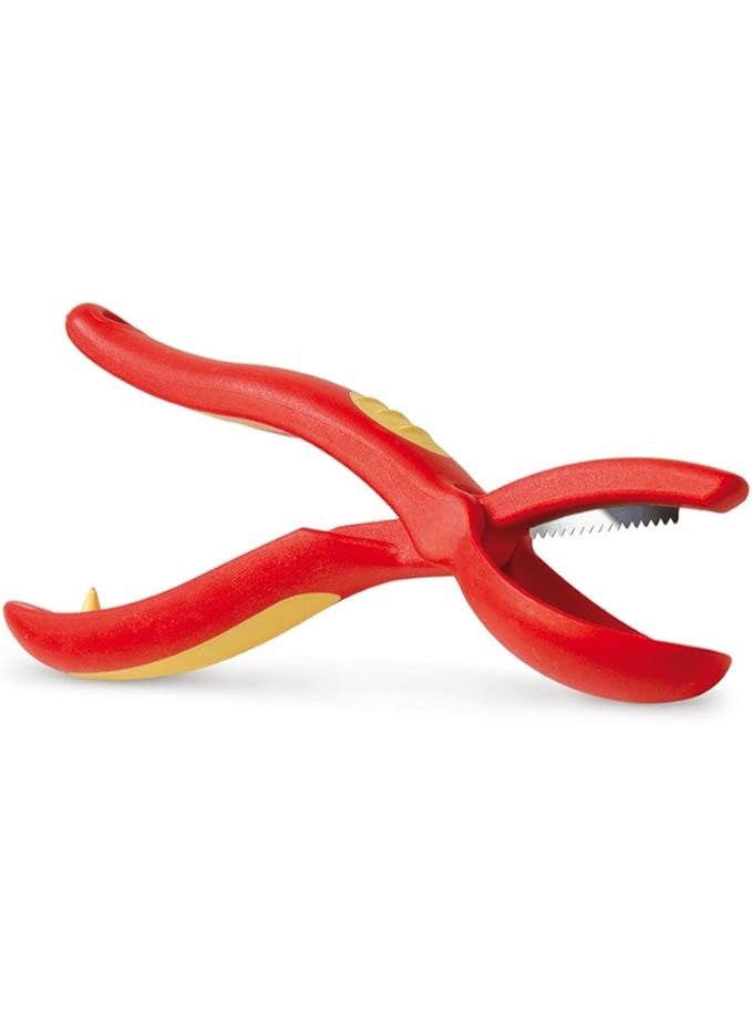 Snips Kitchen Chestnut Cutter with Steel Blade, Non-Slip Grip, 19.5cm, Made in Italy - Image 1