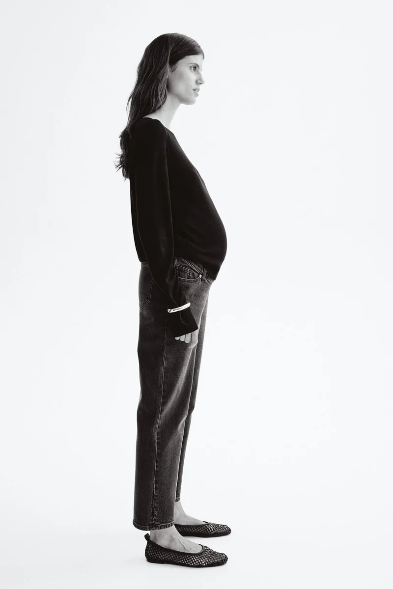 H&M MAMA Ankle-length jeans