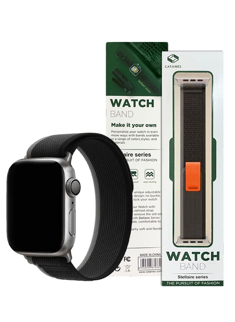 CATANES 2Pack Premium Trail Loop Band for Apple Watch 49mm, 46mm, 45mm, 44mm, 42mm – Lightweight, Breathable, and Adjustable  - Image 5