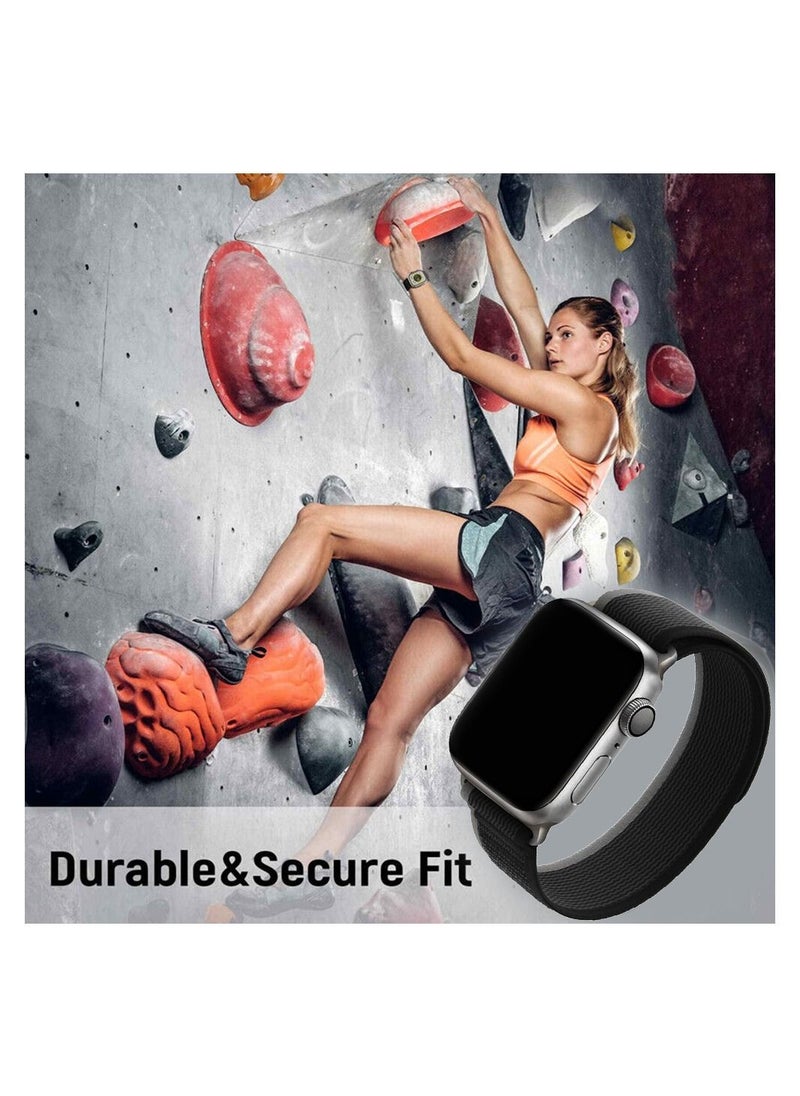 CATANES 2Pack Premium Trail Loop Band for Apple Watch 49mm, 46mm, 45mm, 44mm, 42mm – Lightweight, Breathable, and Adjustable  - Image 4