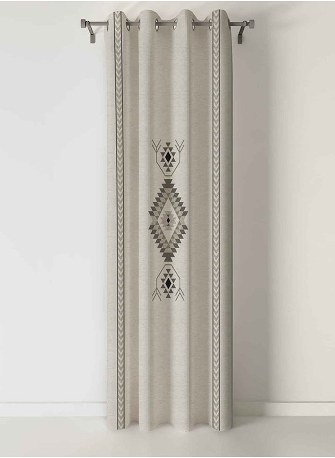 SHATTA Ready-Made Printed Curtain (One Piece Grommet) 275x135x275 