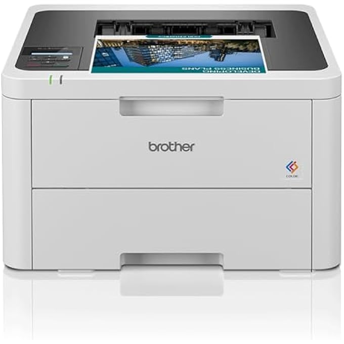 HL-L3220CWE WIRELESS COLOUR LED PRINTER WITH ECOPRO SUBSCRIPTION, SINGLE FUNCTION, USB 2.0, A4, 4 MONTHS NO CHARGE, AUTOMATIC TONER DELIVERY, UK PLUG - Image 1