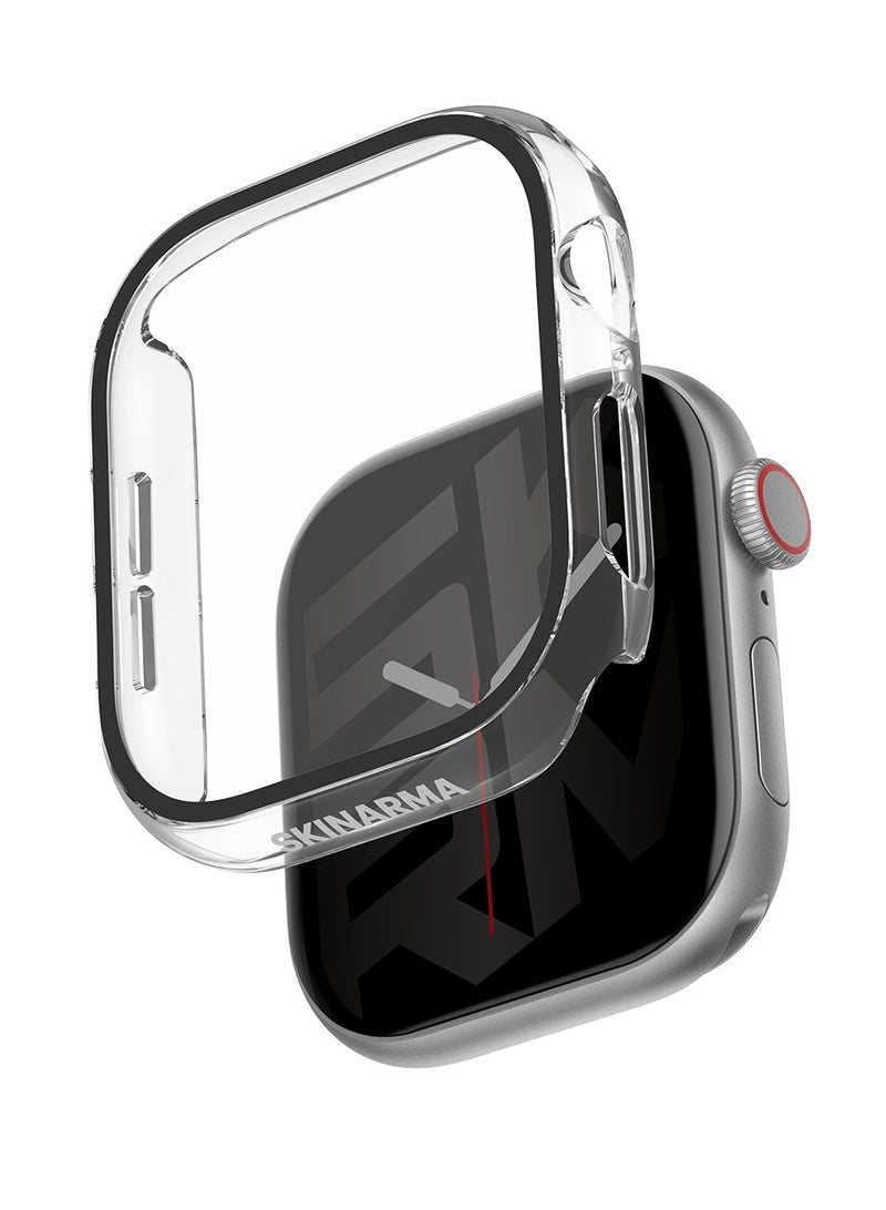 إسكينارما واقي شاشة زجاجي سكينارما جادو لساعة Apple Watch مقاس 46 مم - شفاف clear - Image 1