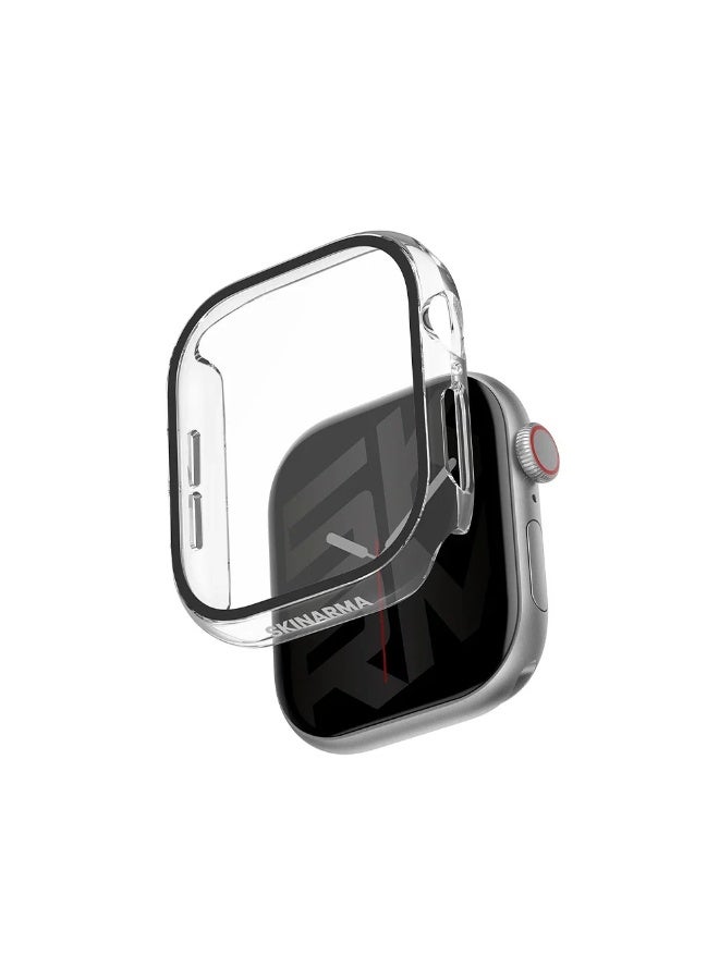 إسكينارما واقي شاشة زجاجي سكينارما جادو لساعة Apple Watch مقاس 46 مم - شفاف clear - Image 2