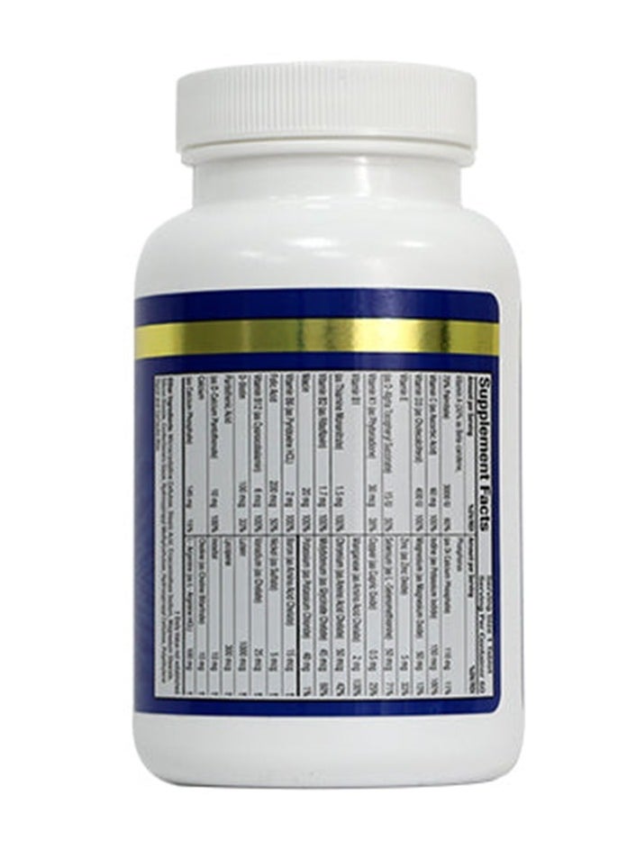 Natural Fervor - Megaton Men 50 plus Super Multivitamin 60 Tablets - Image 1