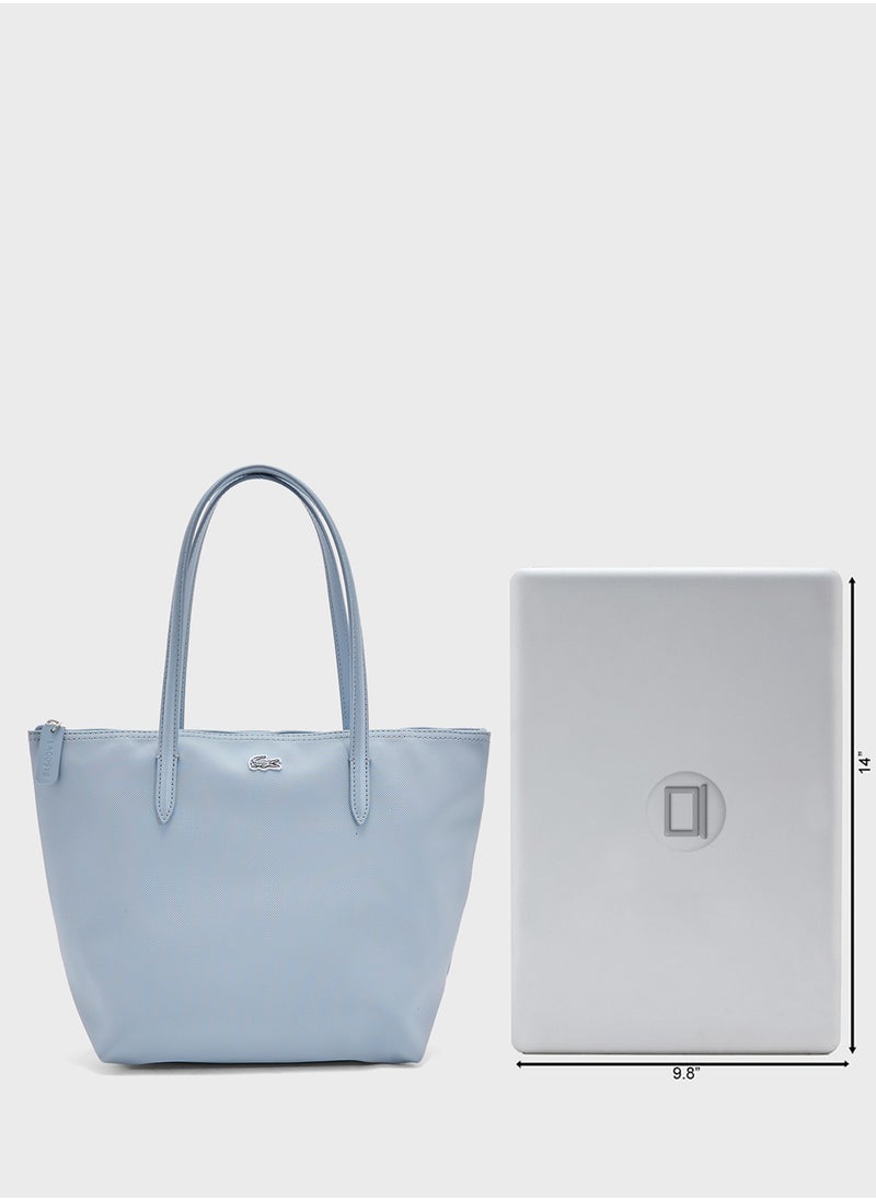 LACOSTE - Essentials Top Handle Zip Over Tote - Image 1