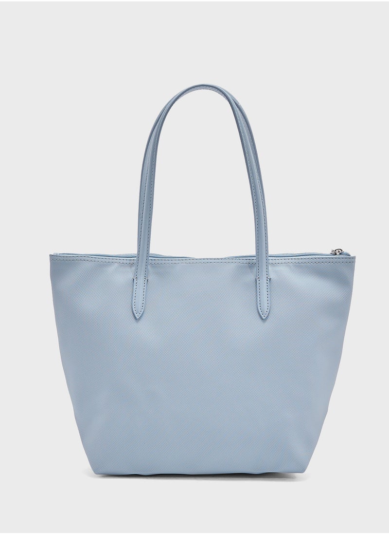 LACOSTE - Essentials Top Handle Zip Over Tote - Image 1