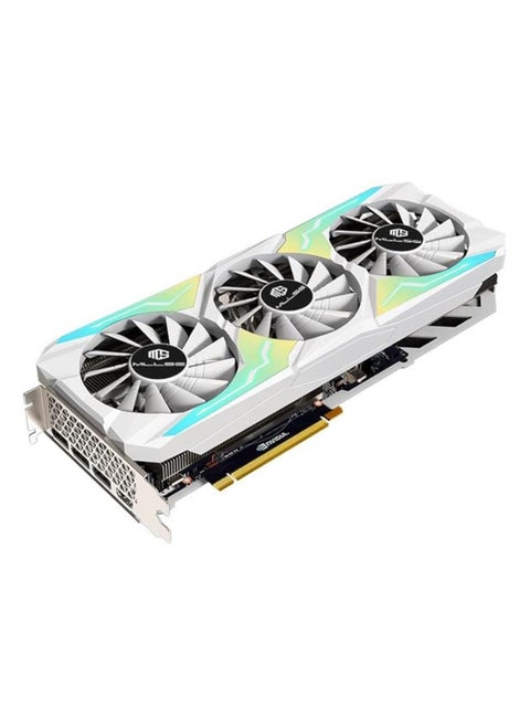 بطاقة الرسومات MLLSE RTX 3080 10GB GDDR6X 320 Bit PCI-E 4.0×16 8+8Pin NVIDIA GPU RGB Lighting بطاقة فيديو للألعاب Placa De Video