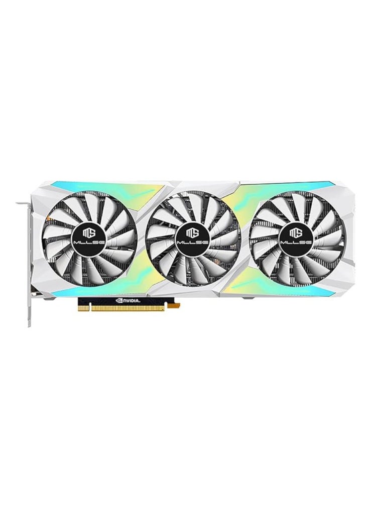 Generic - بطاقة الرسومات MLLSE RTX 3080 10GB GDDR6X 320 Bit PCI-E 4.0×16 8+8Pin NVIDIA GPU RGB Lighting بطاقة فيديو للألعاب Placa De Video - Image 1