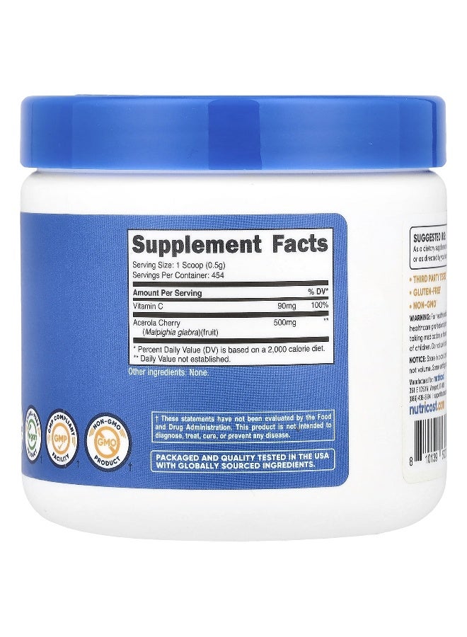 Nutricost, Natural Vitamin C, Unflavored, 8.1 oz (227 g) (Packaging may vary) - Image 2