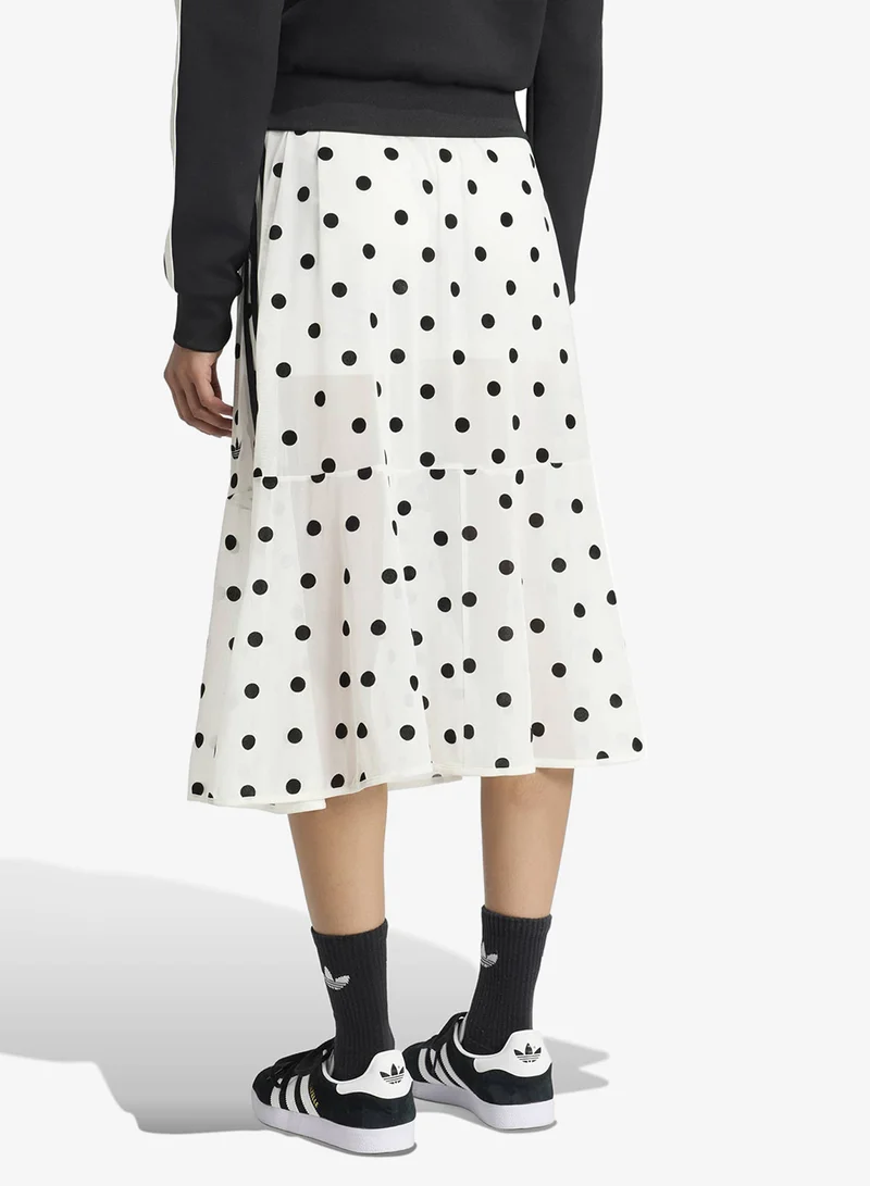 adidas Originals Sheer Polka Dots Skirt