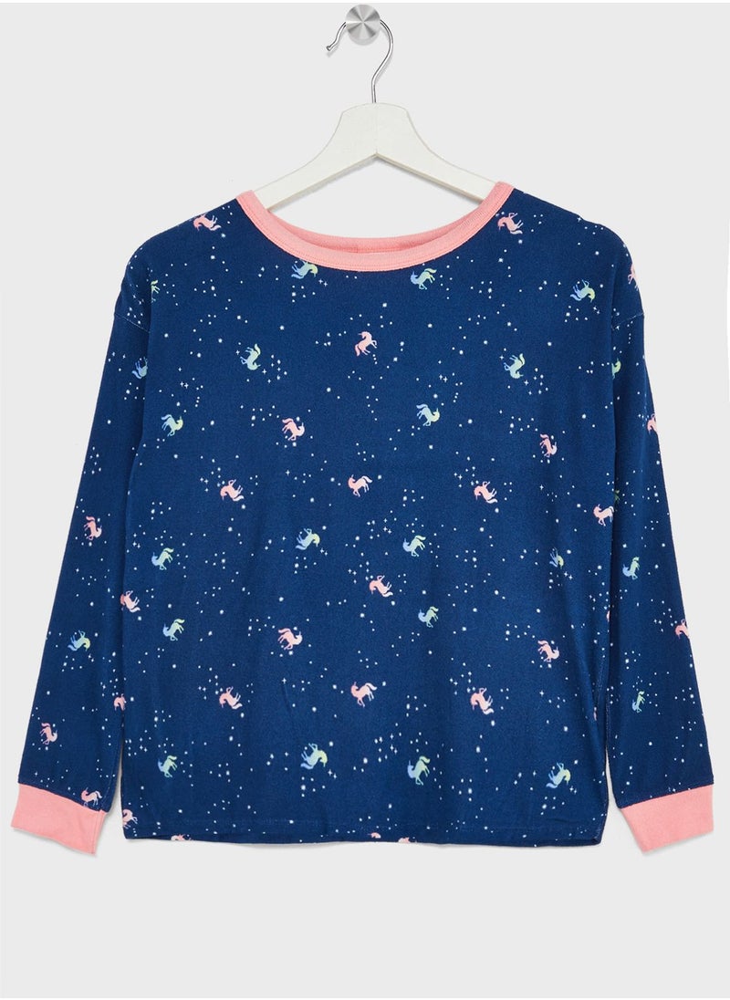 Cotton On - Kids Unicorn Pyjama Set - Image 1