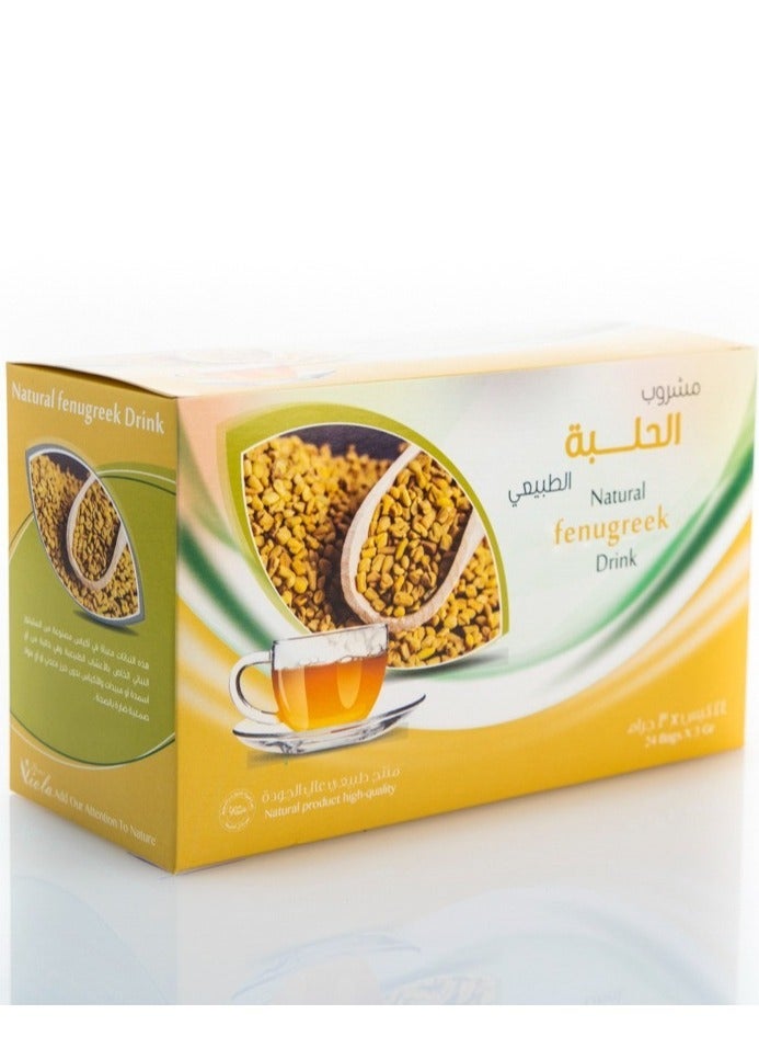 مشروب الحلبة الطبيعي 24 كيس