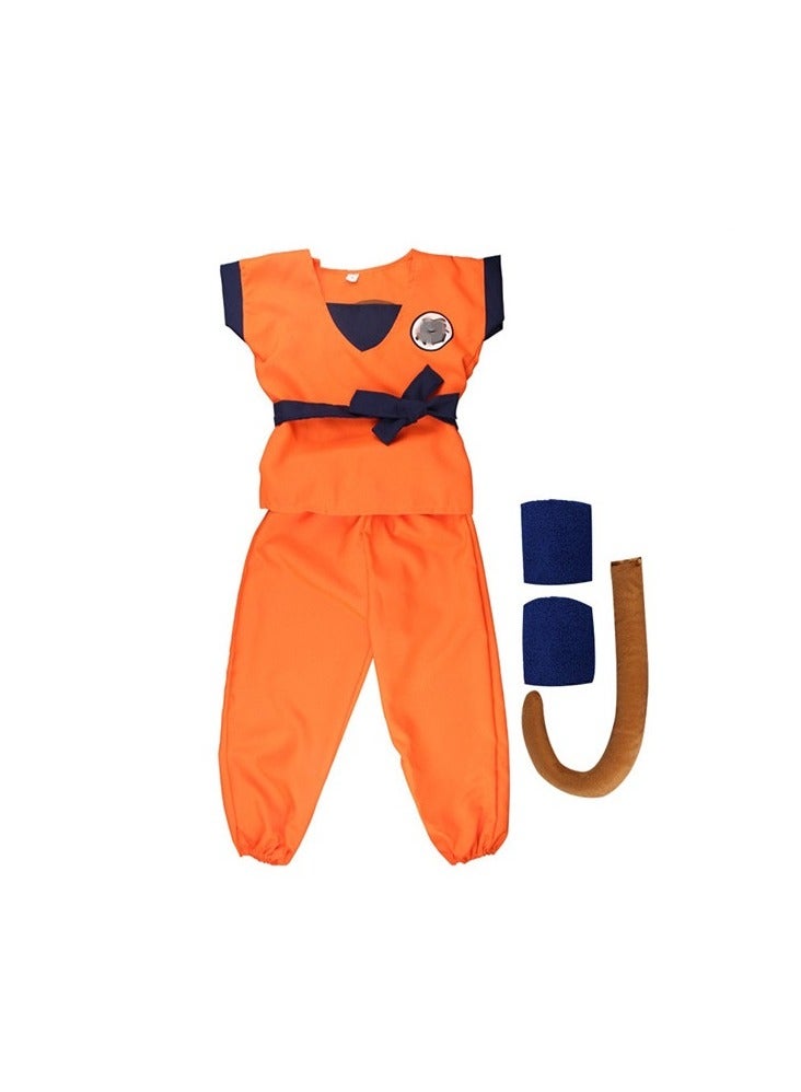 Loquat Dragon Ball Son Goku Anime Cosplay Costume - Image 1
