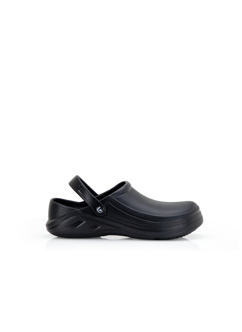 Gladiator - Gladiator Clogs/ Chef Shoes/ Casual Sandals S085 Black - Image 1
