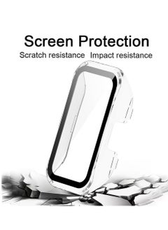 Y&D 2-Pack Screen Protector Cases Compatible with Huawei Band 8,All-Around Soft TPU Protective Case Cover Bumper Frame (Clear/Black)  - Image 3