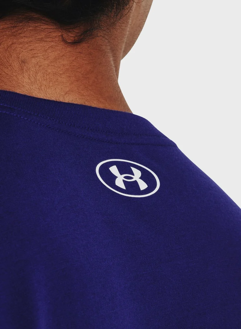 UNDER ARMOUR Abc Camo Boxed Logo T-Shirt