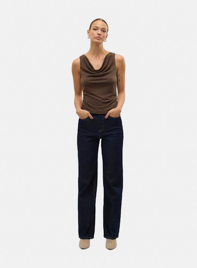 VERO MODA VERO MODA Womens Nore Sleeveless Cowl Neck Top  - Image 1