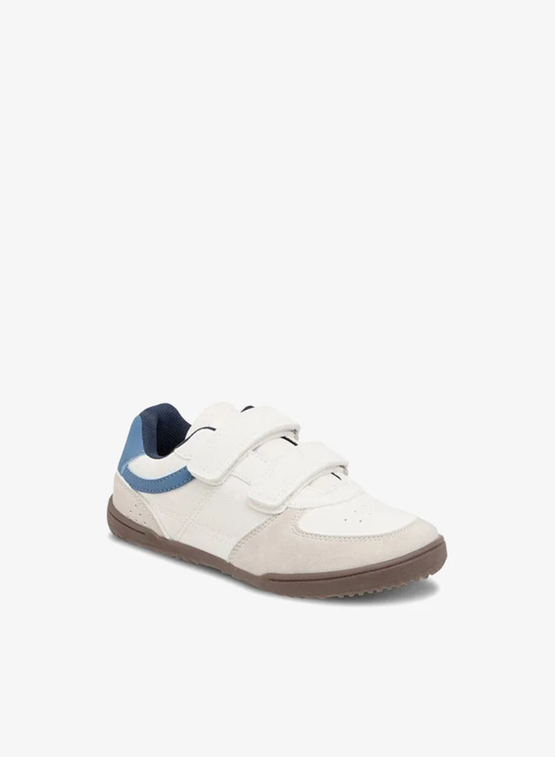 جونيورز سنيكرز أولاد بتصميم بانل مع إغلاق بشريط لاصق