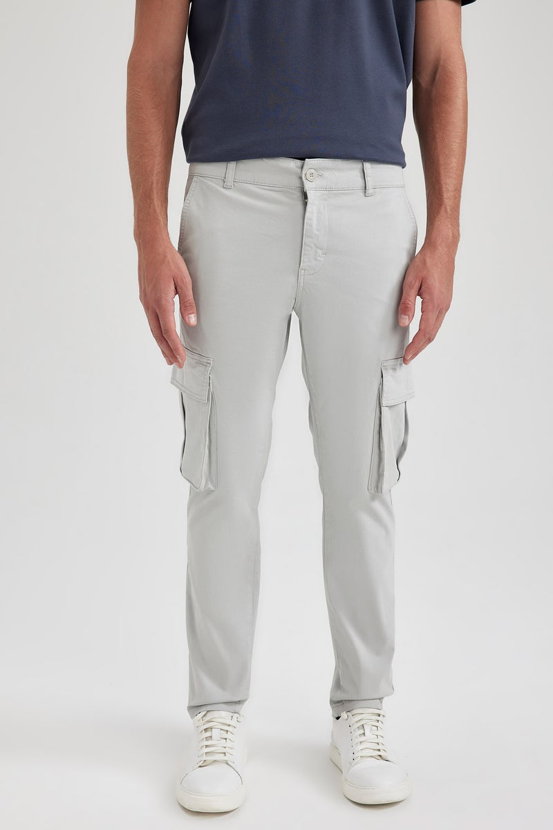 DeFacto Man Slim Fit Cargo Pocket Trousers - Image 4