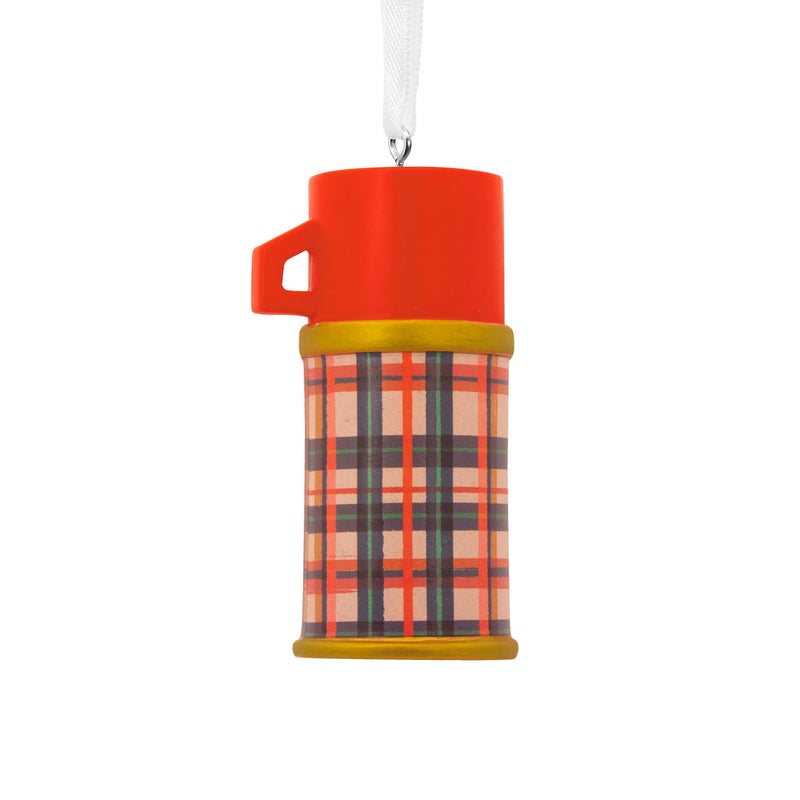 Hallmark Plaid Drink Vessel Christmas Ornament - Image 1