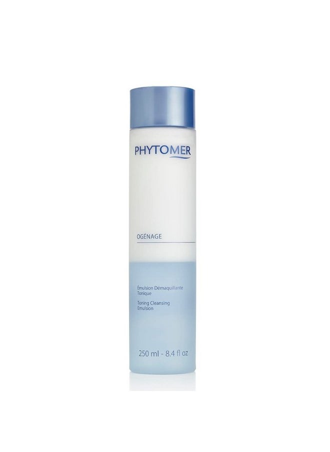 Phytomer - Ogénage Toning Emulsion Face Cleanser Purifying Skin Cleanser Removes Makeup And Tones In One Soothing Antiaging Facial Cleanser 250Ml - Image 1