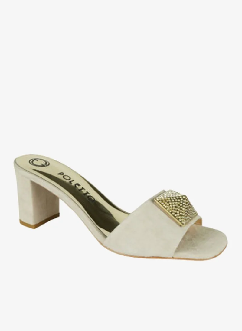 بوليتو صندل بوليتا بكعب بلوك للسيدات