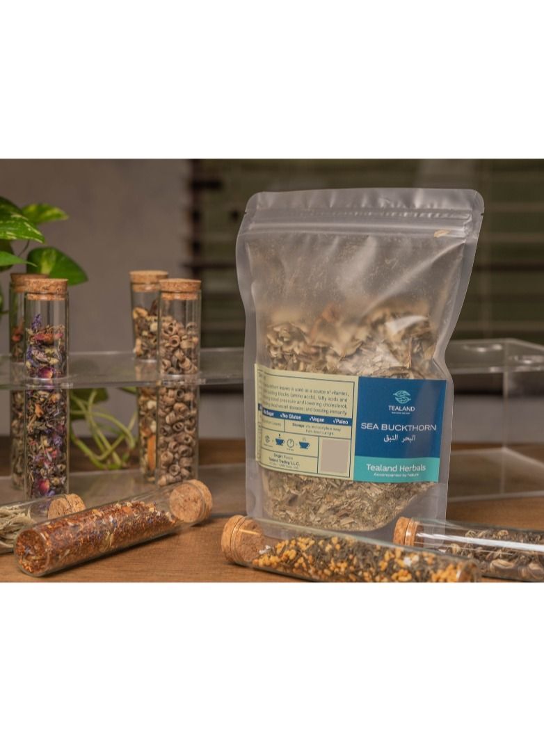 تيلاند نبق البحر العشبي يترك الشاي بمضادات الأكسدة الغنية بالطعم الطبيعي والنقي 100 جرام - Image 4