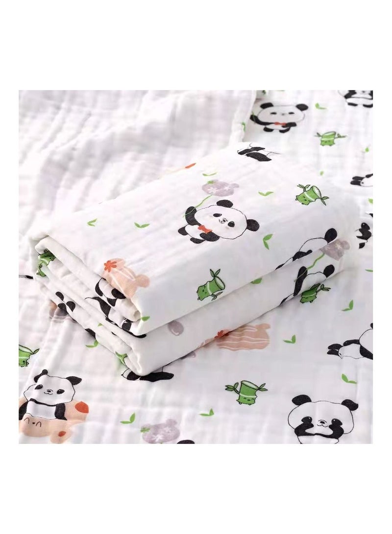Pure Cotton Cartoon Printed Bath Towels