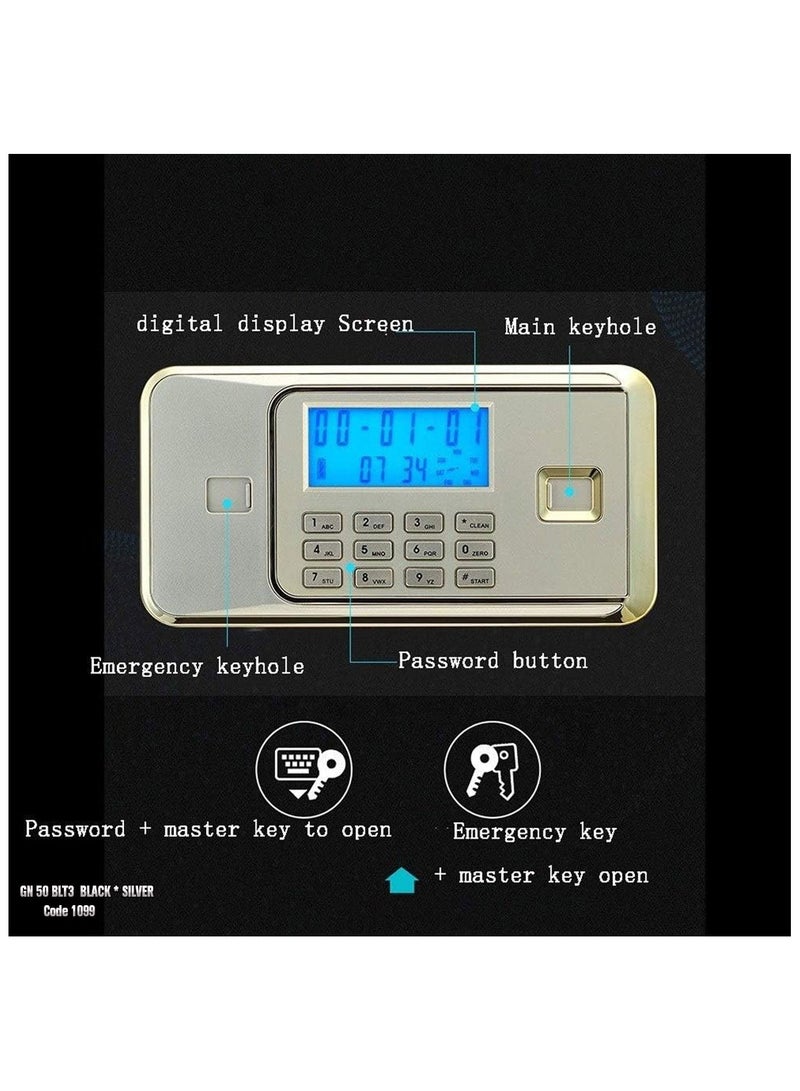 Safety Tech GN50 BLT Digital Safe with Two-Factor Authentication and 2 Computer Codes - by Safety Tech - Image 5