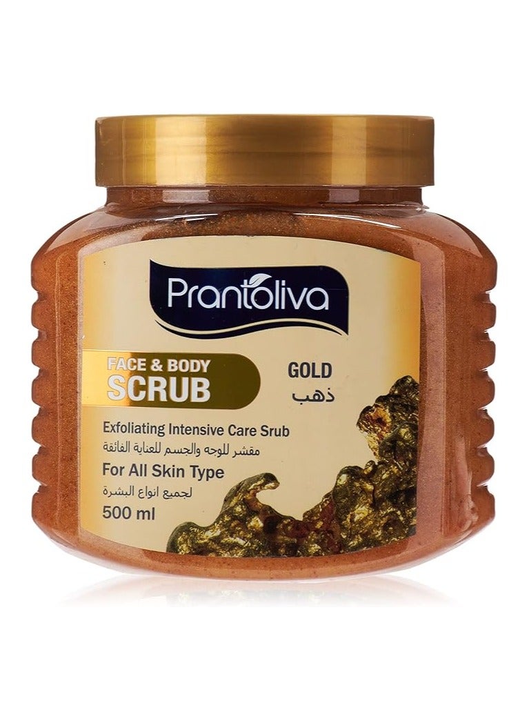 برانتوليفا مقشر للوجة والجسم للعناية الفائقة لجميع انواع البشرة 500 مل - Image 1