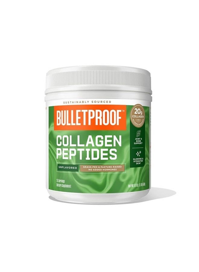 Bulletproof - Collagen Protein Powder, Unflavored, Keto-Friendly, Paleo, Grass-fed Collagen, Amino Acid Building Blocks for High Performance (17.6 Ounce) - Image 1