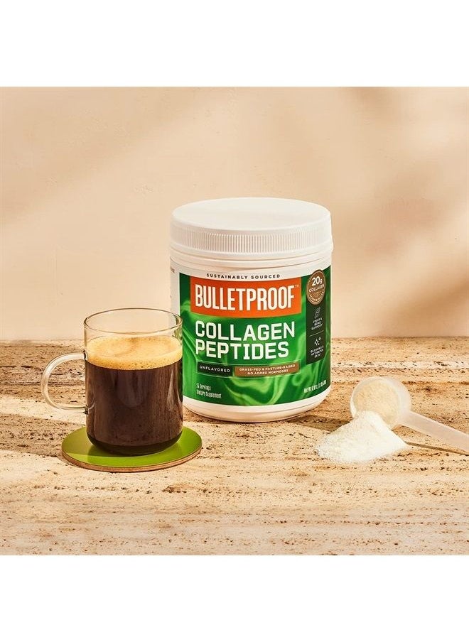 Bulletproof - Collagen Protein Powder, Unflavored, Keto-Friendly, Paleo, Grass-fed Collagen, Amino Acid Building Blocks for High Performance (17.6 Ounce) - Image 1
