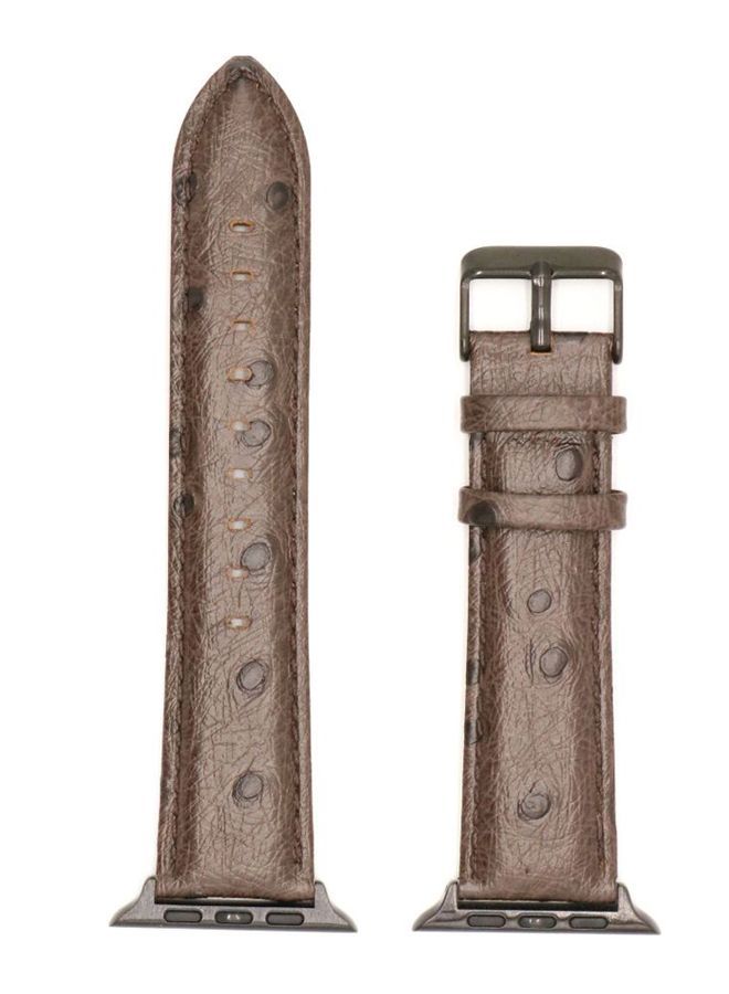 نيبمينينت سوار قابل بديل لساعات أبل بني غامق - Image 2