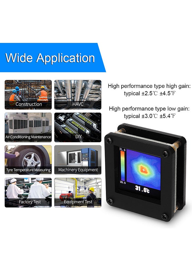 Generic - AMG8833 IR 8*8 Infrared Thermal Imager Array Temperature Sensor 7M Farthest Detection Distance with Housing - Image 1