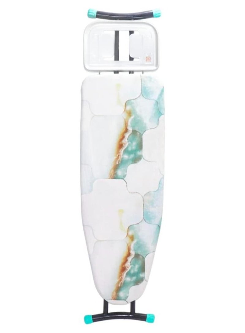 Portable foldable ironing table made of high-quality materials and available in multiple colors, size (150*45cm) - Image 1