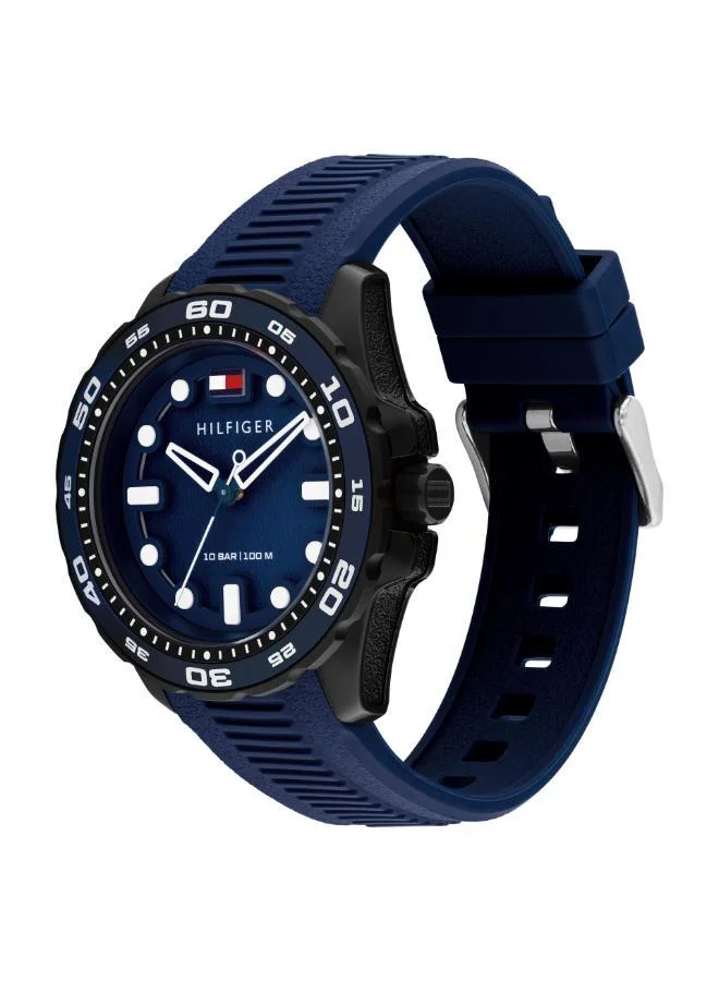 Tommy Hilfiger  Stainless Steel & Black TR90 Quartz Basic Watch for Men | Best Price UAE