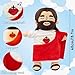 Yelakey Jesus Plush That Breathes Jesus Stuffed Doll with GlowSongs Easter Toy Savior Doll for Church Sunday School Religious Easter Gift for Kids Brown - Image 4