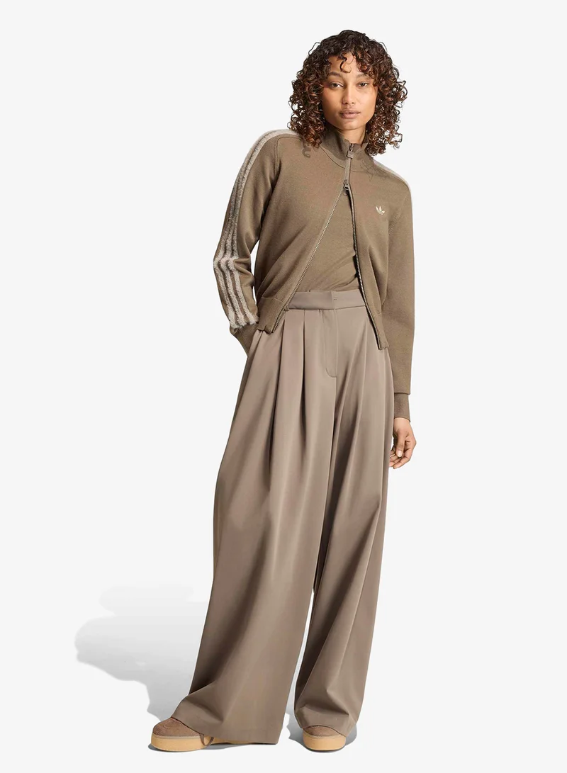 Adidas Originals BRANCH/SILPEB Knitted Firebird Track Top for Women | Best Price UAE
