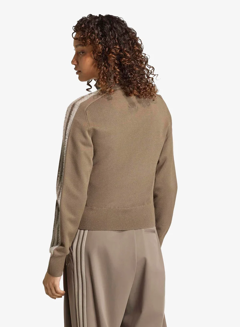 Adidas Originals BRANCH/SILPEB Knitted Firebird Track Top for Women | Best Price UAE