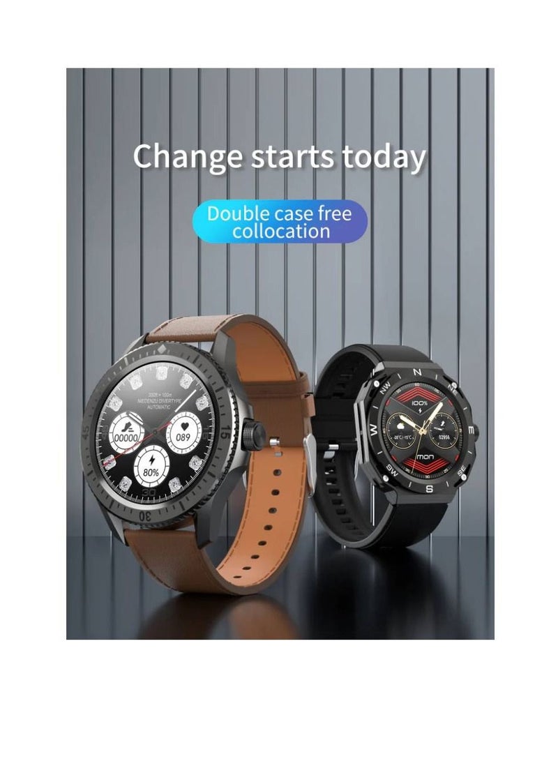 Blulory Fitness Tracker New Arrival Blulory RT Smartwatch with Changeable Outfit - Image 3