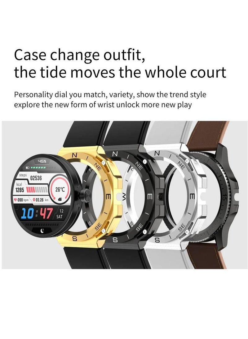 Blulory Fitness Tracker New Arrival Blulory RT Smartwatch with Changeable Outfit - Image 2